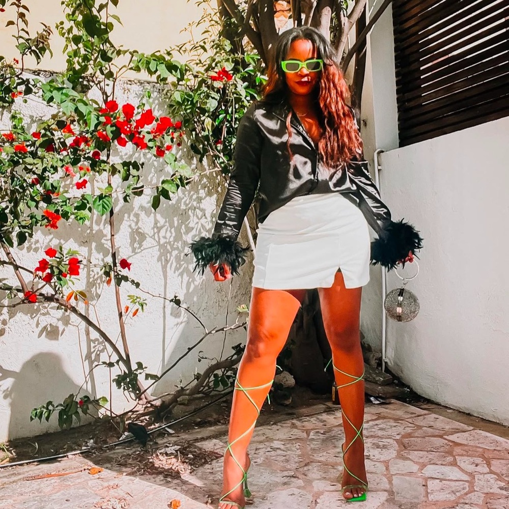 Ego Clear heels strappy sandal